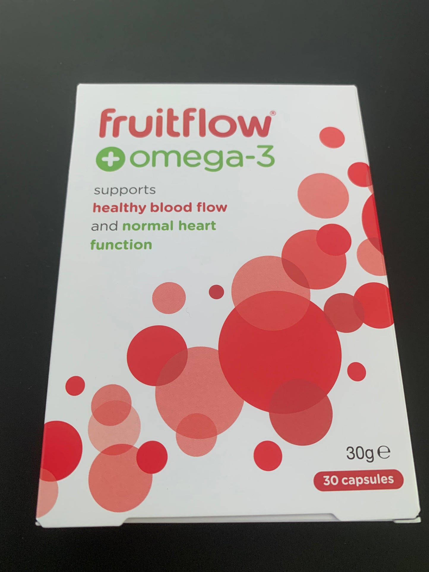 Water soluble Tomato Concentrate (FruitFlow) and Omega-3 fish oil concentrate Food Supplement